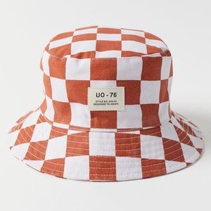UO checkered bucket hat